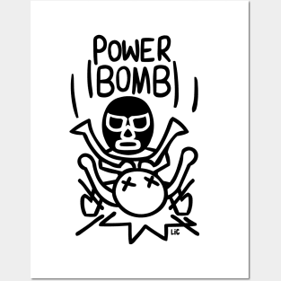 Power Bomb Posters and Art